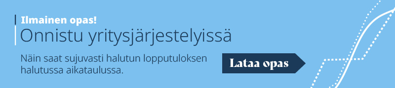 Opas yritysjärjestelyihin